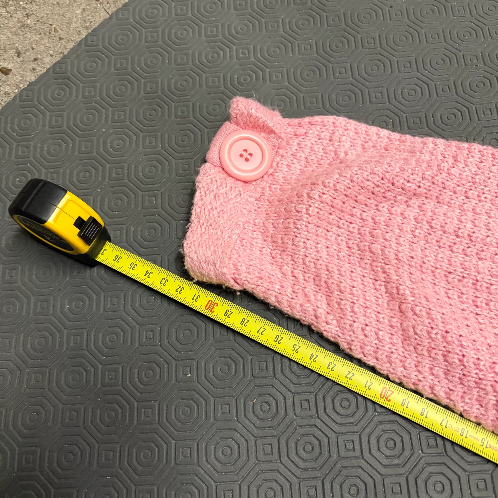 Pink Knit Coat M – photo 6